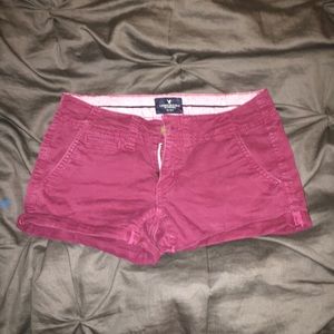 Maroon American Eagle shorts💋